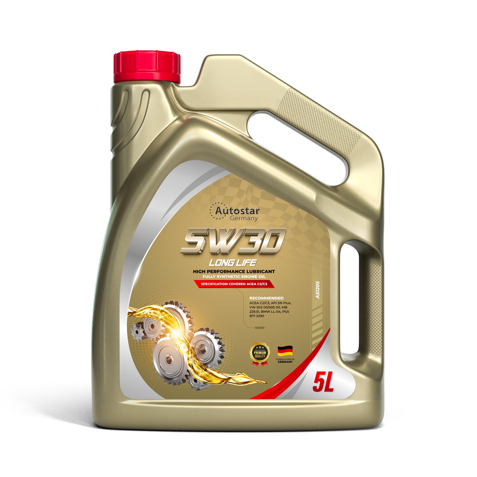 Autostar LongLife 5W-30 C2/C3 Fully Synthetic Oil