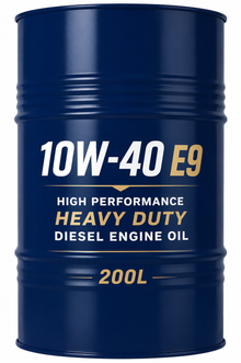 10W-40 E9 High Performance Heavy Duty Diesel Engine Oil (7107) 200L