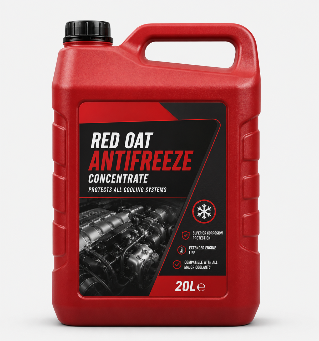 Red Antifreeze Coolant OAT  Concentrated Anti freeze 20 Litre