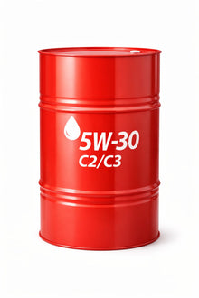 5W30 C2/C3, Fully Synthetic Engine Oil, RN17, ACEA C2/C3 (7908) 200L Barrel