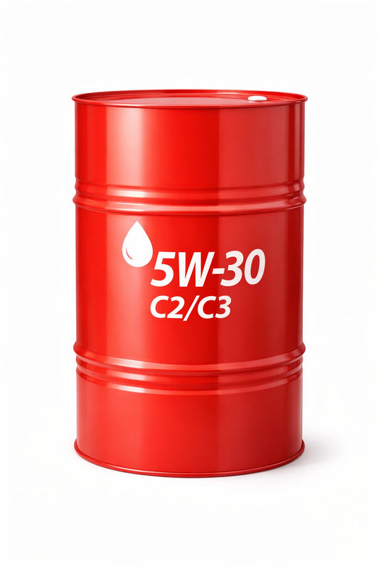 5W30 C2/C3, Fully Synthetic Engine Oil, RN17, ACEA C2/C3 (7908) 200L Barrel