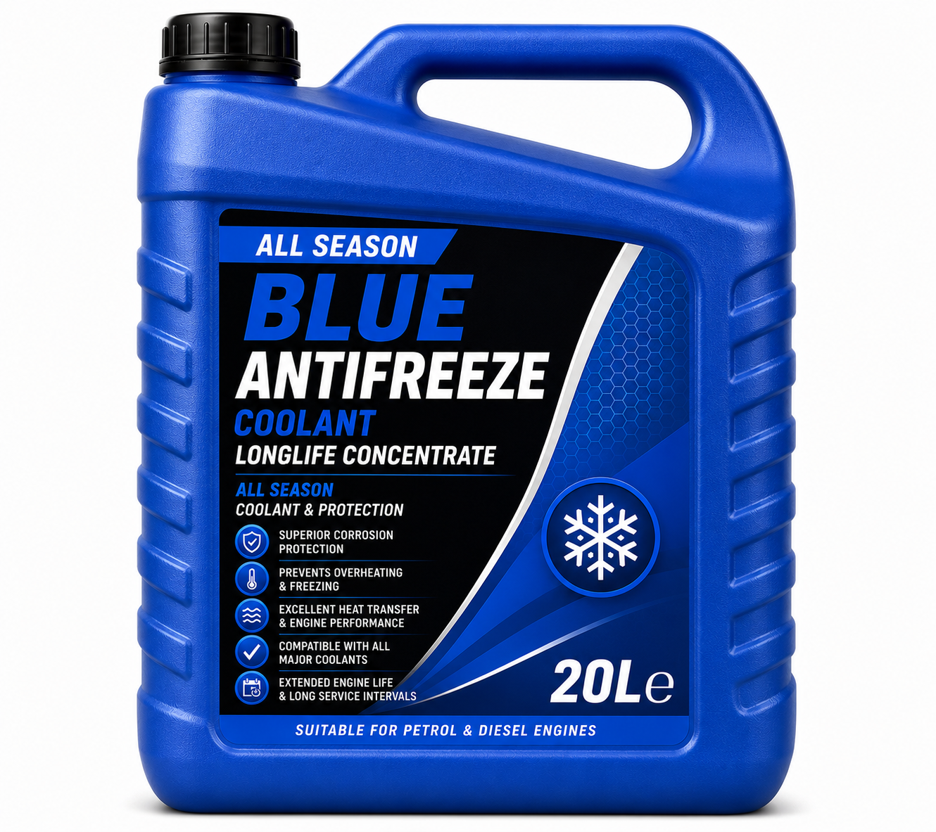 Professional Blue Antifreeze & Coolant 20L Longlife Formula