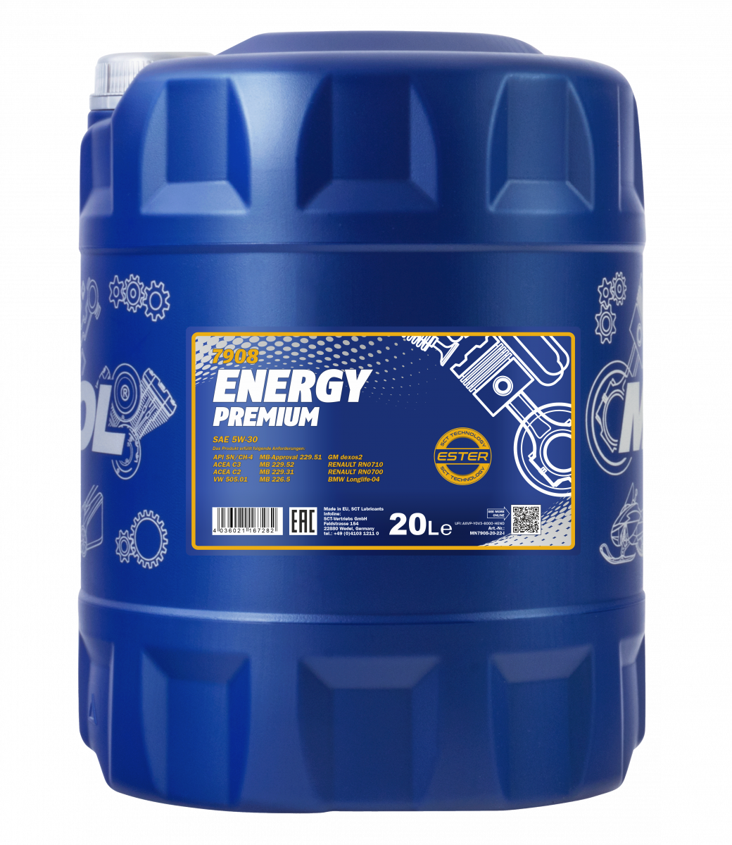 MANNOL Energy Premium 5W-30 7908